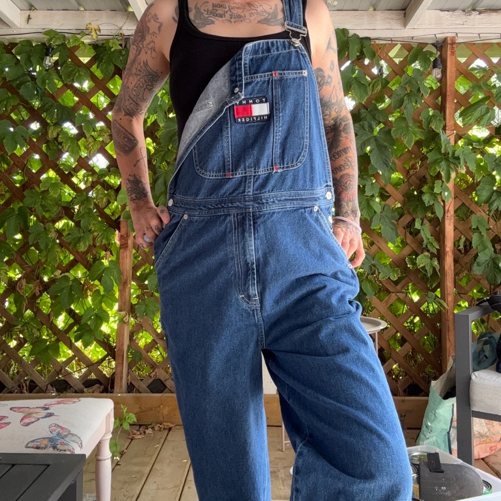 Tommy Hilfiger Blue Jeans Relaxed Fit Classic Design VINTAGE